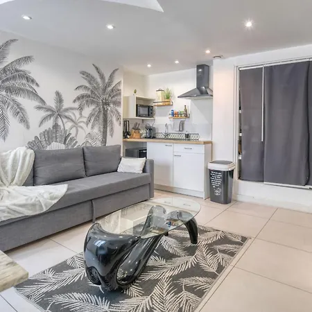 Le Cosy 3 Min De La Gare A Pieds Parking Gratuit Ventilateur Lägenhet Toulouse