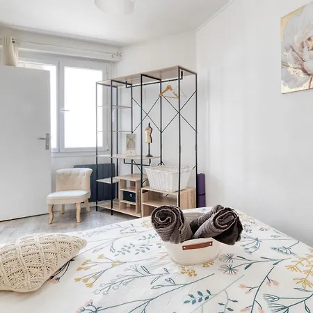 Le Cosy 3 Min De La Gare A Pieds Parking Gratuit Ventilateur Apartament Tuluza